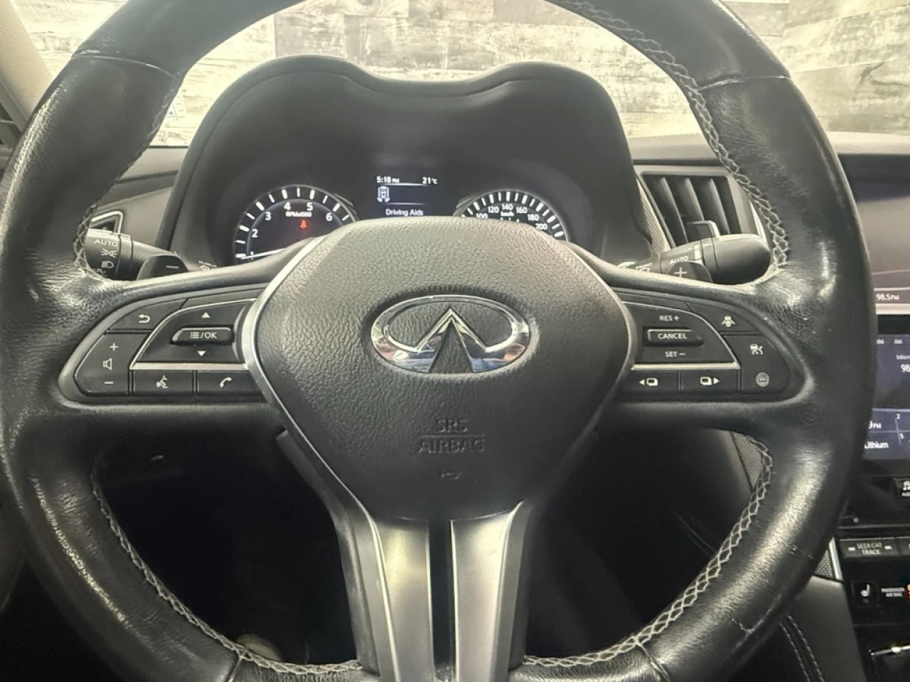 2019 Infiniti Q50 3.0t AWD AUTO NAV TOIT CAM BLUETOOTH S,CHAUFFANT * Image principale