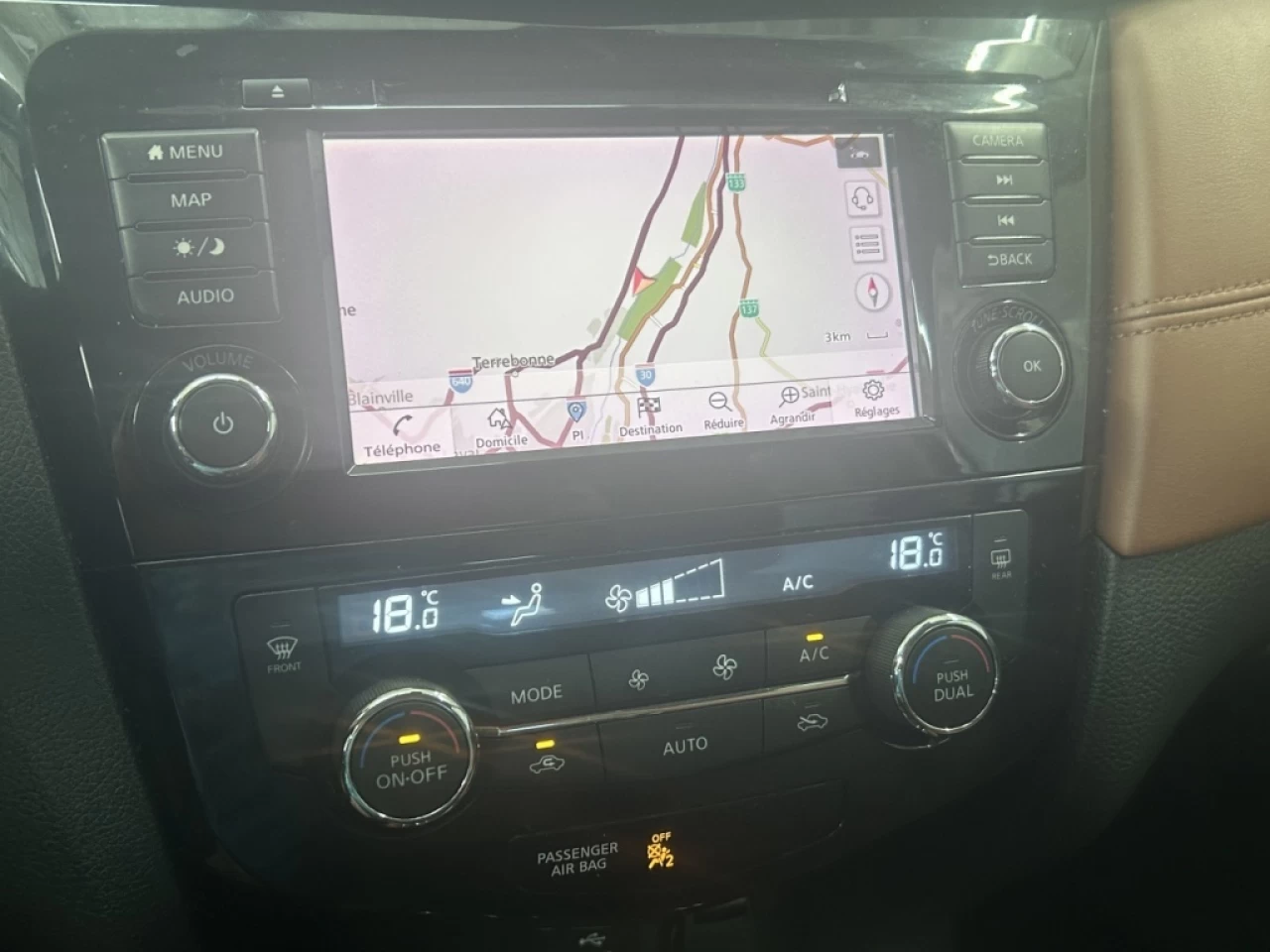 2018 Nissan Rogue SL AWD AUTO NAV TOIT CUIR **APPROUVÉE 99,9%** Main Image