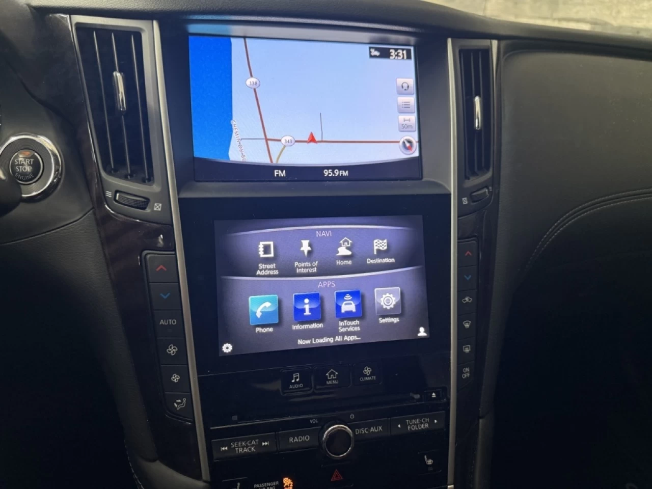 2018 Infiniti Q50 2.0t LUXE AWD CUIR TOIT NAV ** APPROUVÉ À 99.9% ** Main Image