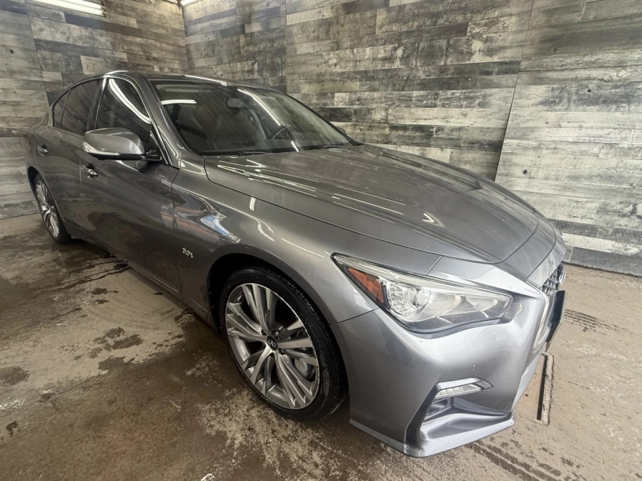 2019 Infiniti Q50 3.0t AWD AUTO NAV TOIT CAM BLUETOOTH S,CHAUFFANT * Image principale